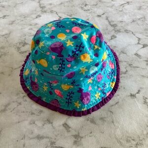 UV Skinz sea life designed  Hat  reversible